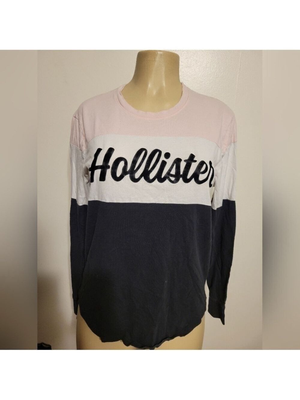 Hollister Long Sleeve Top Small Y2K